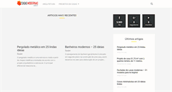 Desktop Screenshot of casasmodernas.com.br