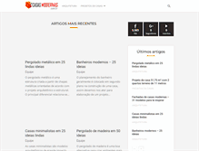 Tablet Screenshot of casasmodernas.com.br